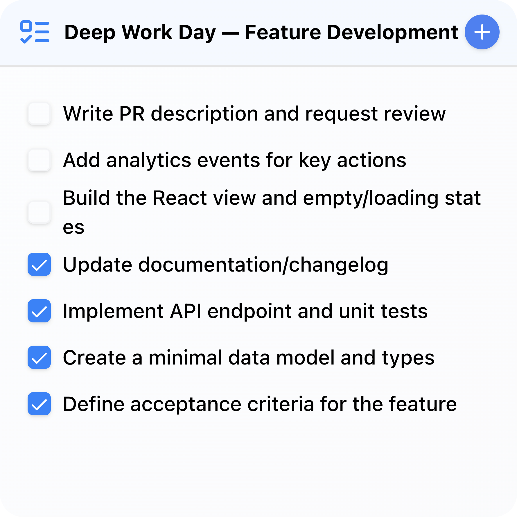Todo List large preview